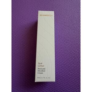 SkinMedica Neck Correct Neck and Decollete Cream 1.7 oz NEW Sealed Skincare $135